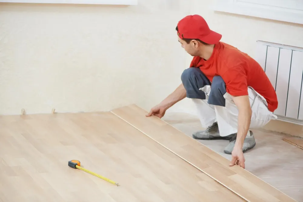 Pose de parquet à Mazet-Saint-Voy